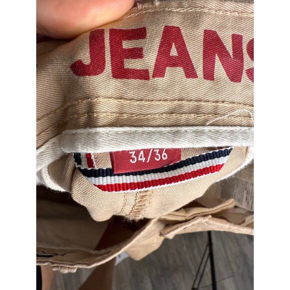 Tommy Hilfiger Tommy Jeans Garment-Dyed Straight Jeans sz 34/36 - Picture 7 of 11